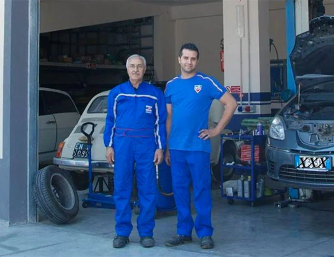 Andrea e Gaetano Russo meccanici a Gagliano Castelferrato da 50 anni - Meccatronica Russo